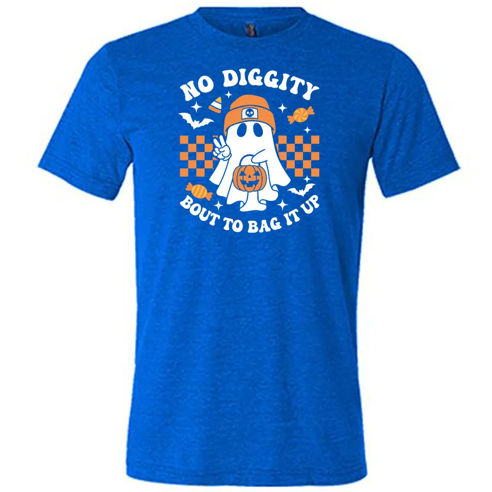 No Diggity Bout To Bag It Up Shirt Unisex