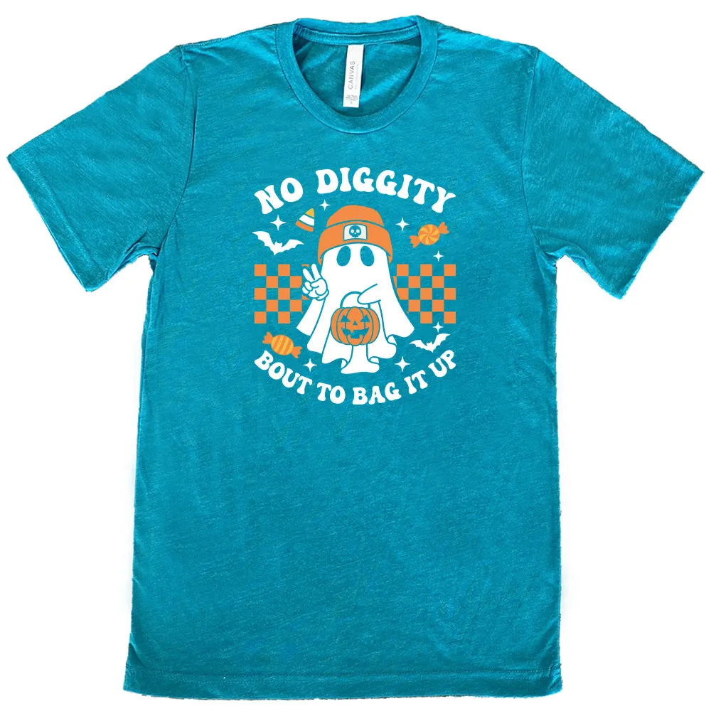 No Diggity Bout To Bag It Up Shirt Unisex