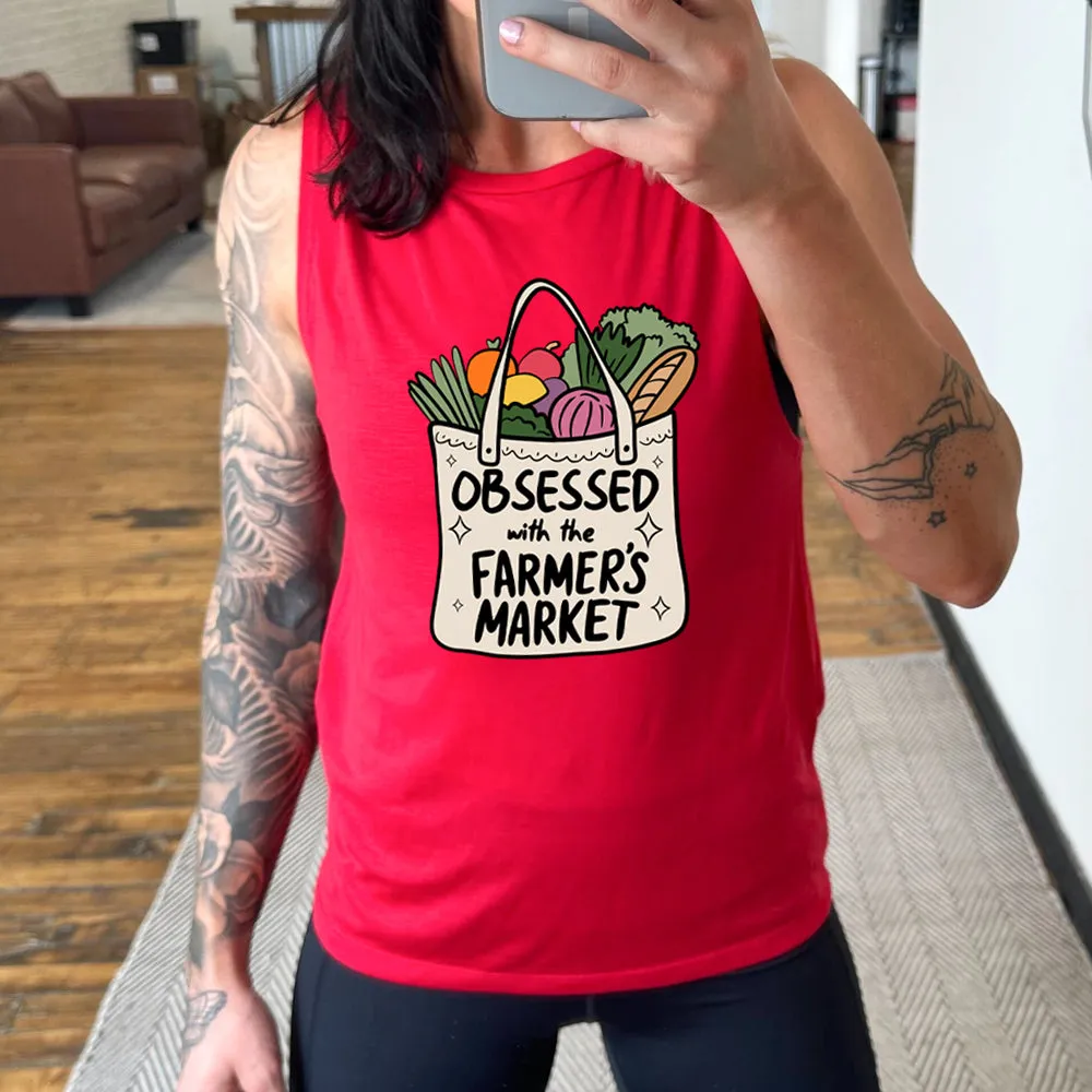 Obsessed With The Farmer's Market Muscle Tank