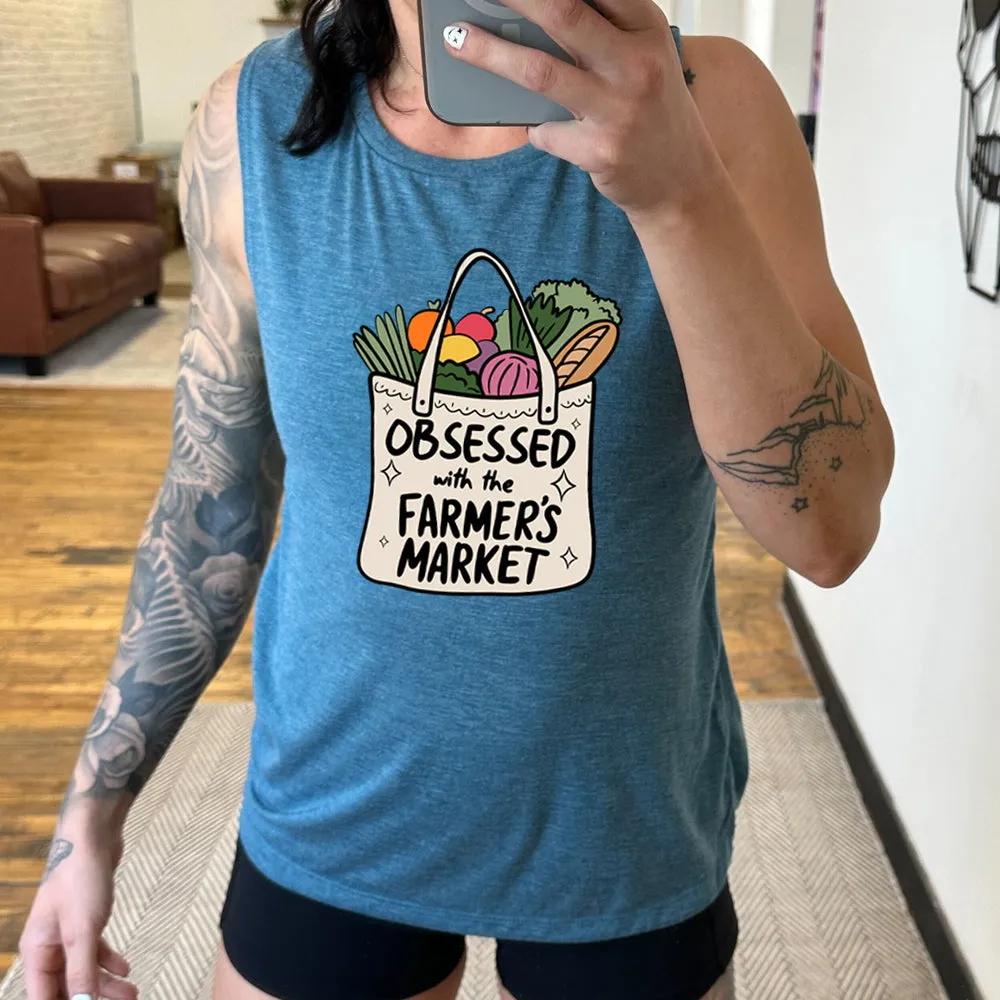 Obsessed With The Farmer's Market Muscle Tank