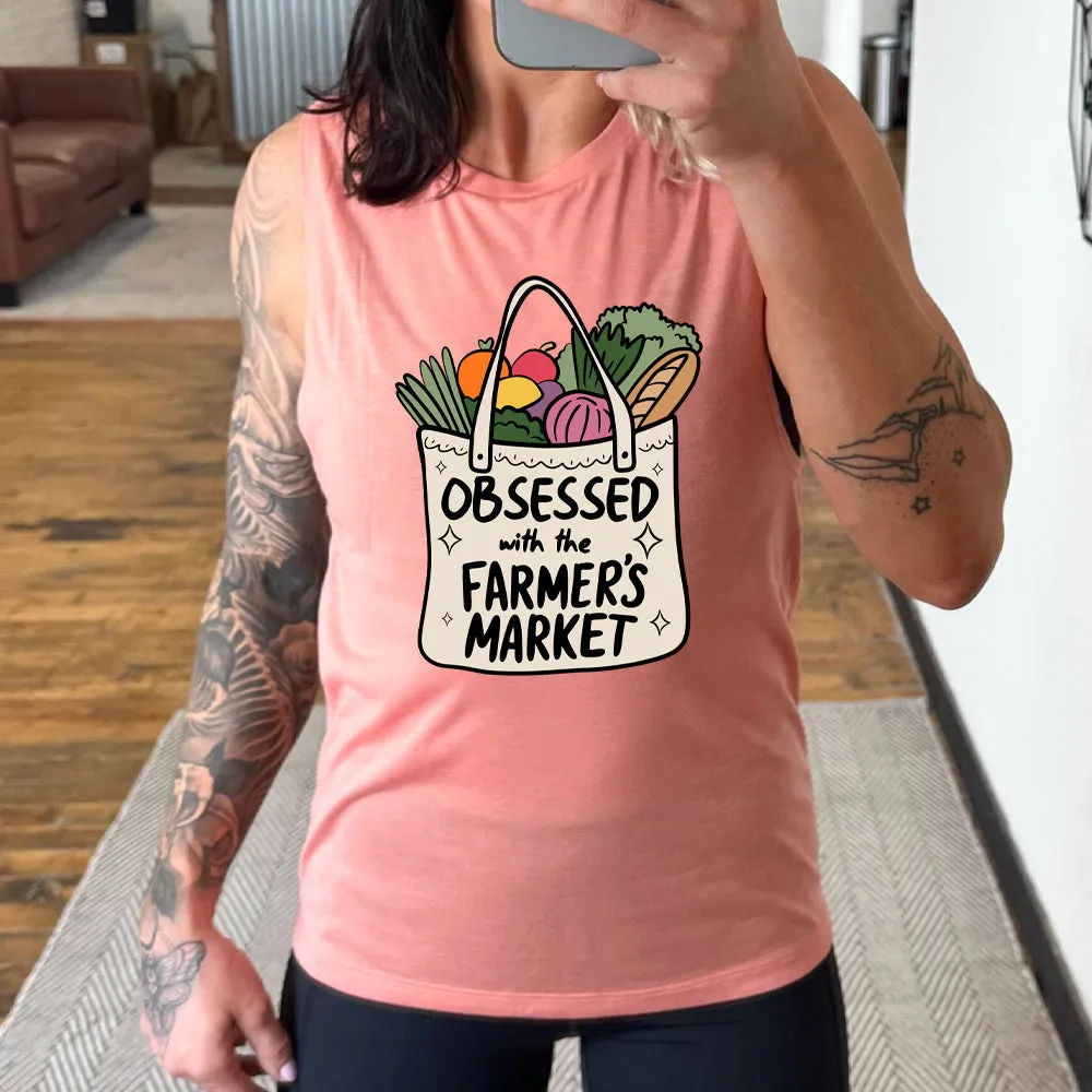 Obsessed With The Farmer's Market Muscle Tank