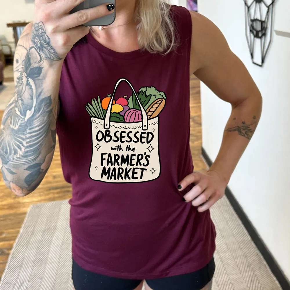 Obsessed With The Farmer's Market Muscle Tank