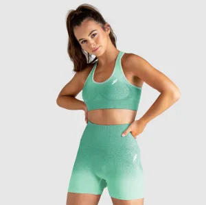 Ombre Seamless Crop - Green