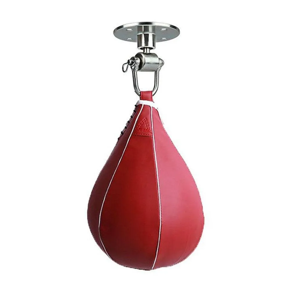 Professional Sandbags Swivel Boxing Pear Speed Punching Ball Base Hook