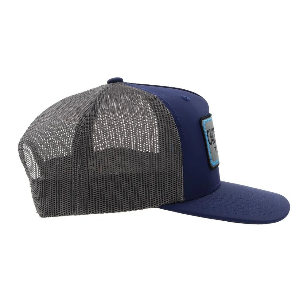 "Cactus Ropes" Navy/Grey Hat