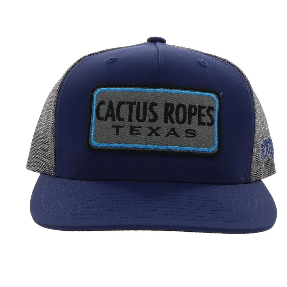 "Cactus Ropes" Navy/Grey Hat