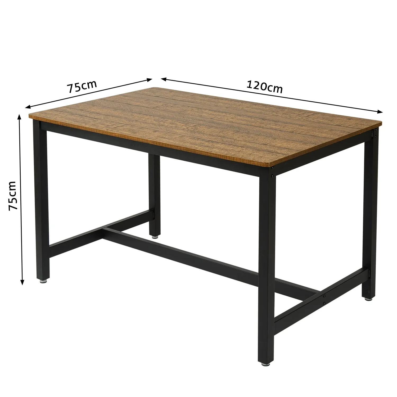 Retro Industrial Dining Table Set