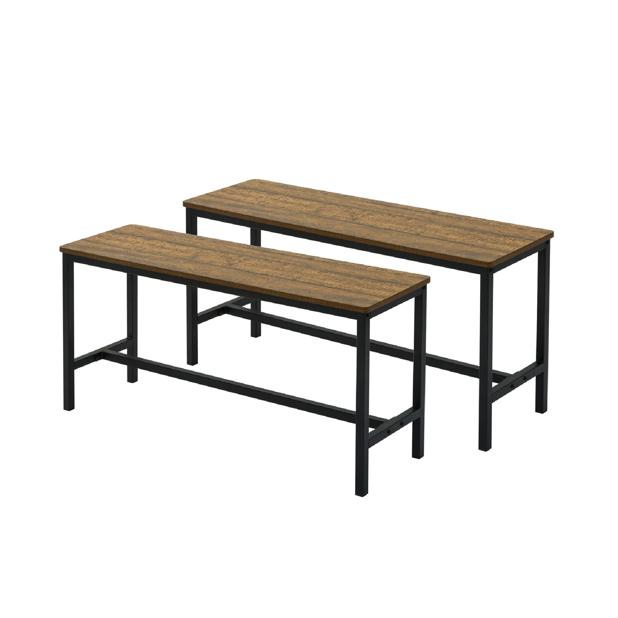 Retro Industrial Dining Table Set