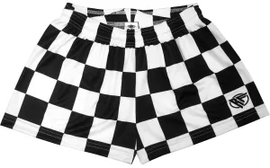 RF Women's Checkered Shorts - Black/White