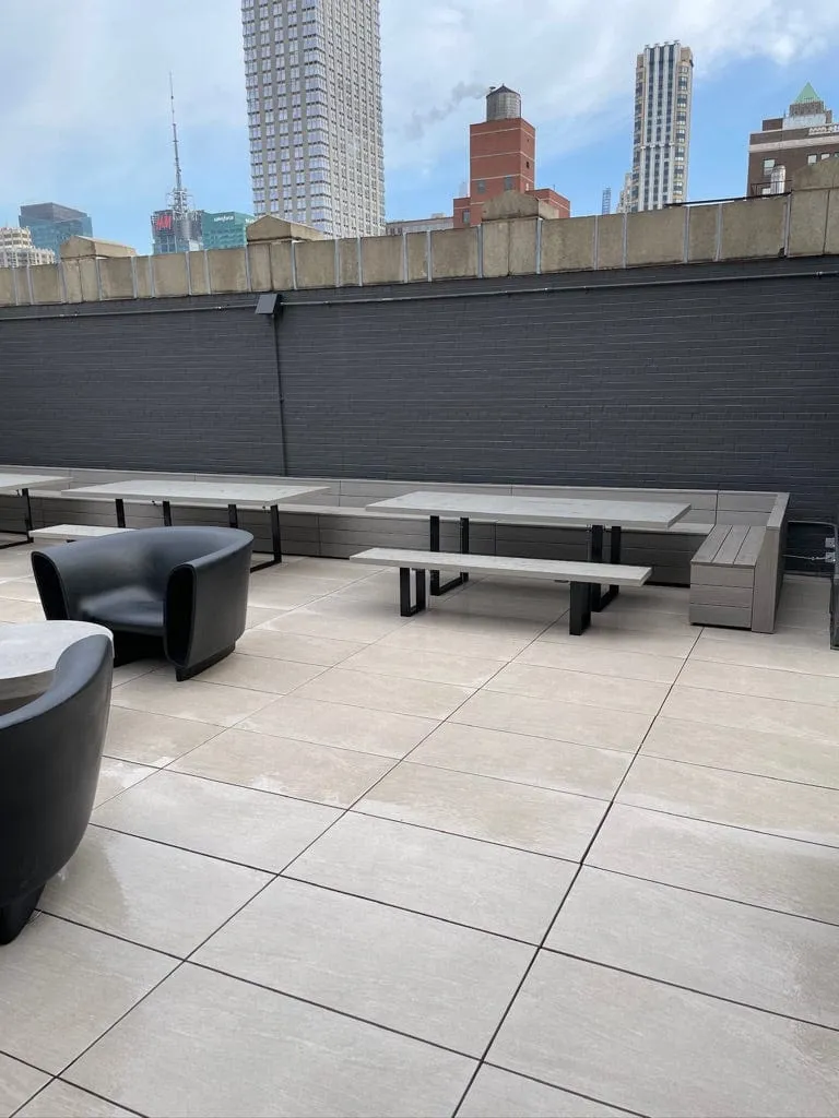 Rooftop or Backyard Planter Bench Combo