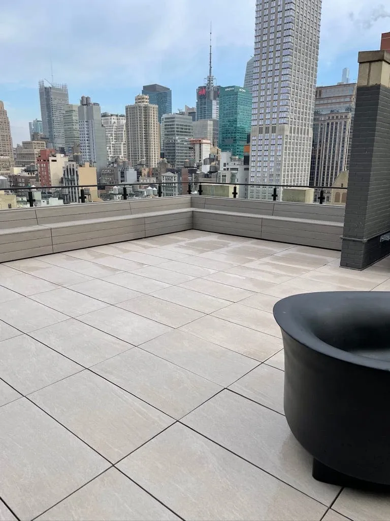 Rooftop or Backyard Planter Bench Combo