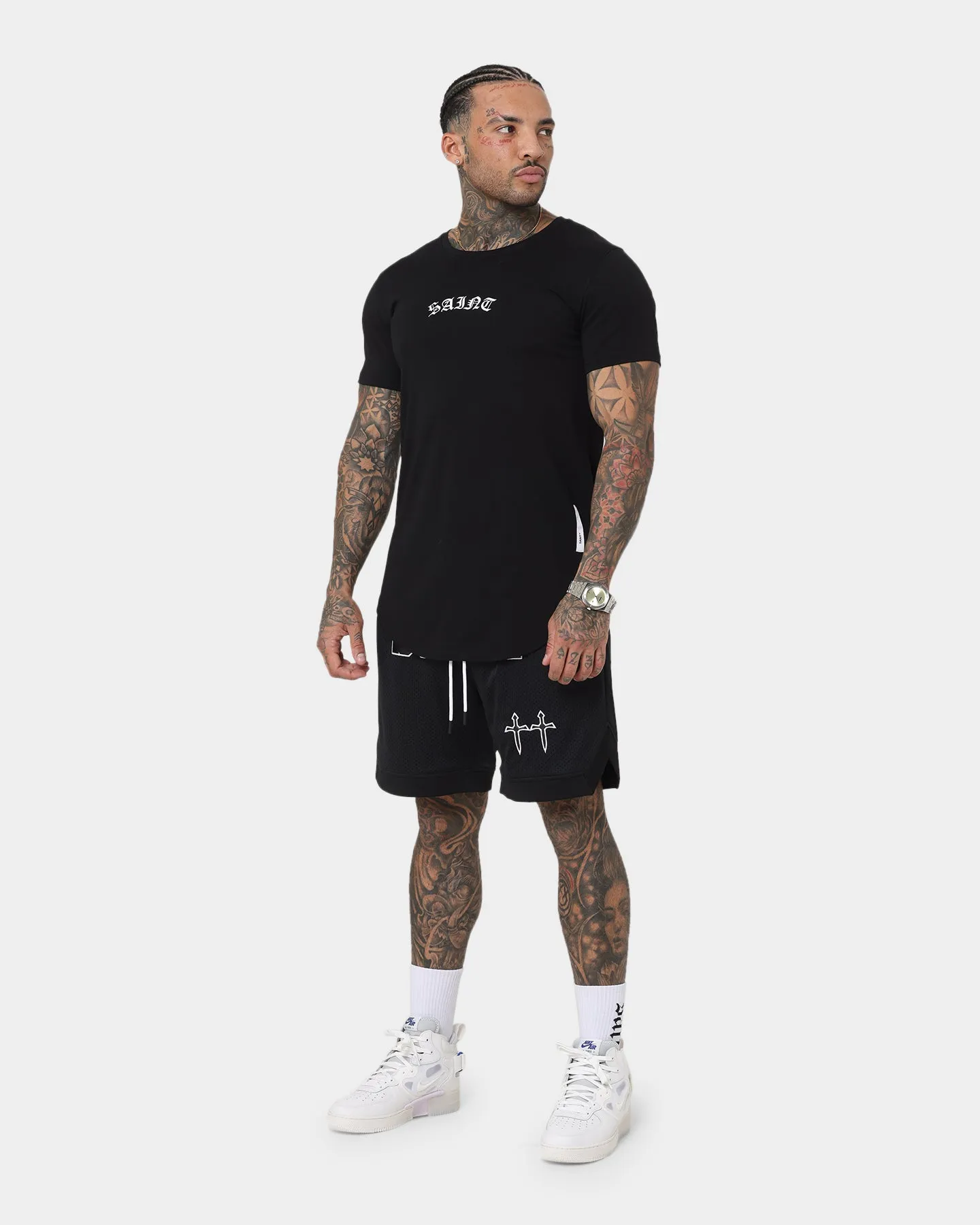 Saint Morta Provincial Basketball Shorts Black/White