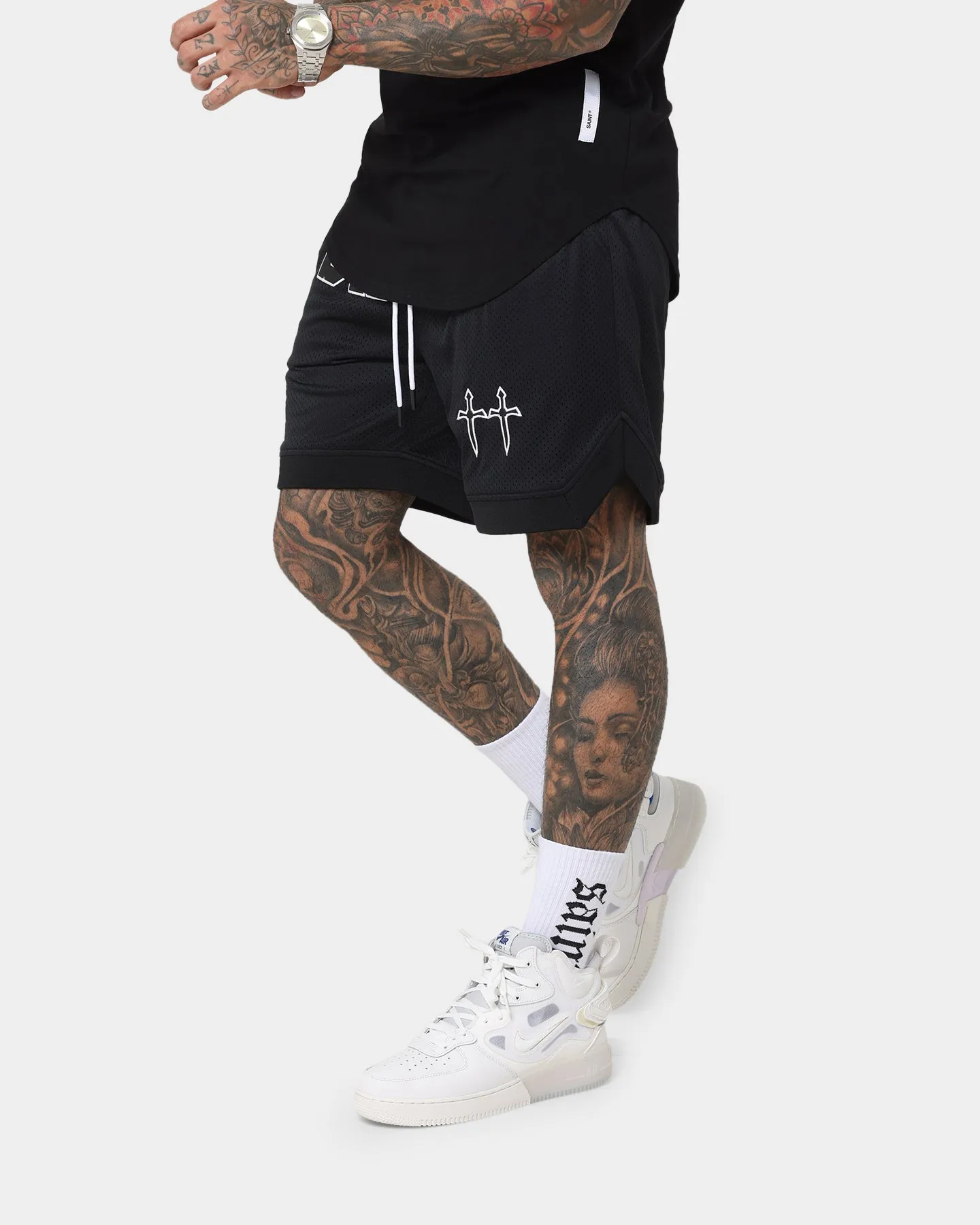 Saint Morta Provincial Basketball Shorts Black/White