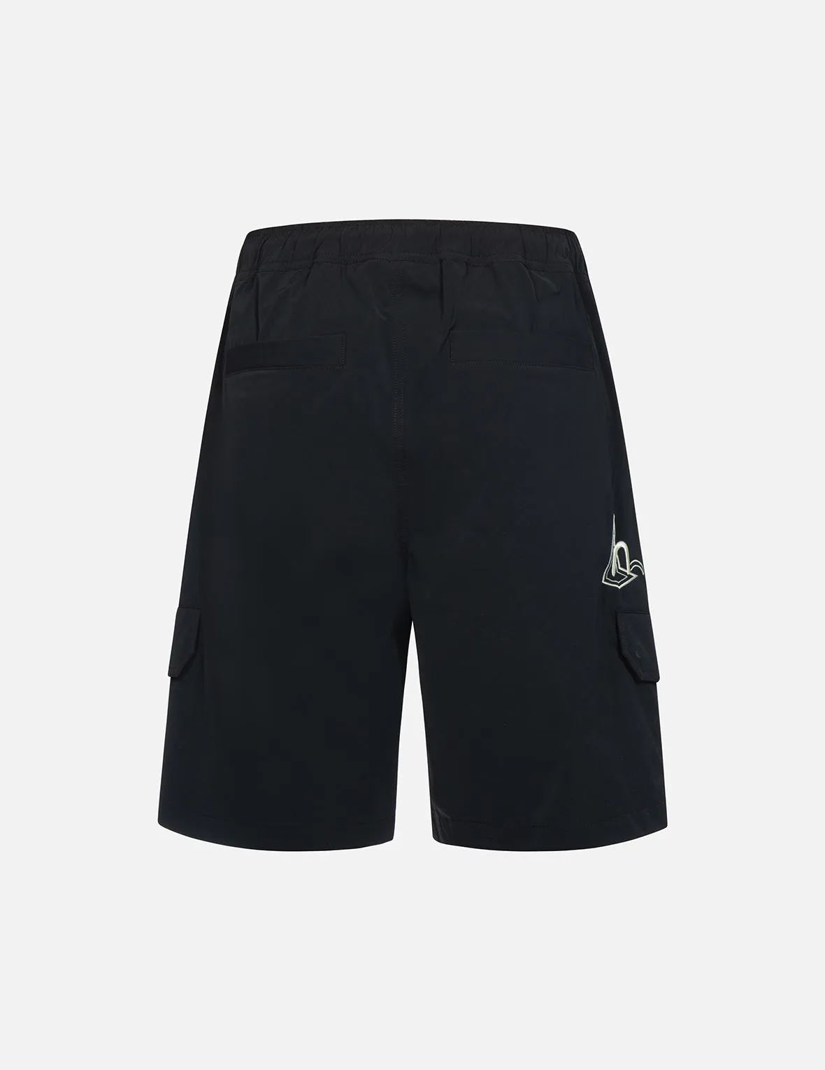 Seagull and Logo Embroidery Shorts