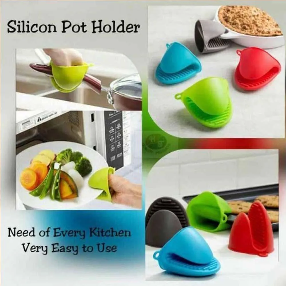 Silicone Pot Holder (2 Pairs)