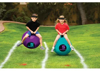 Slackers Ninja Obstacle Course with Bounce Balls