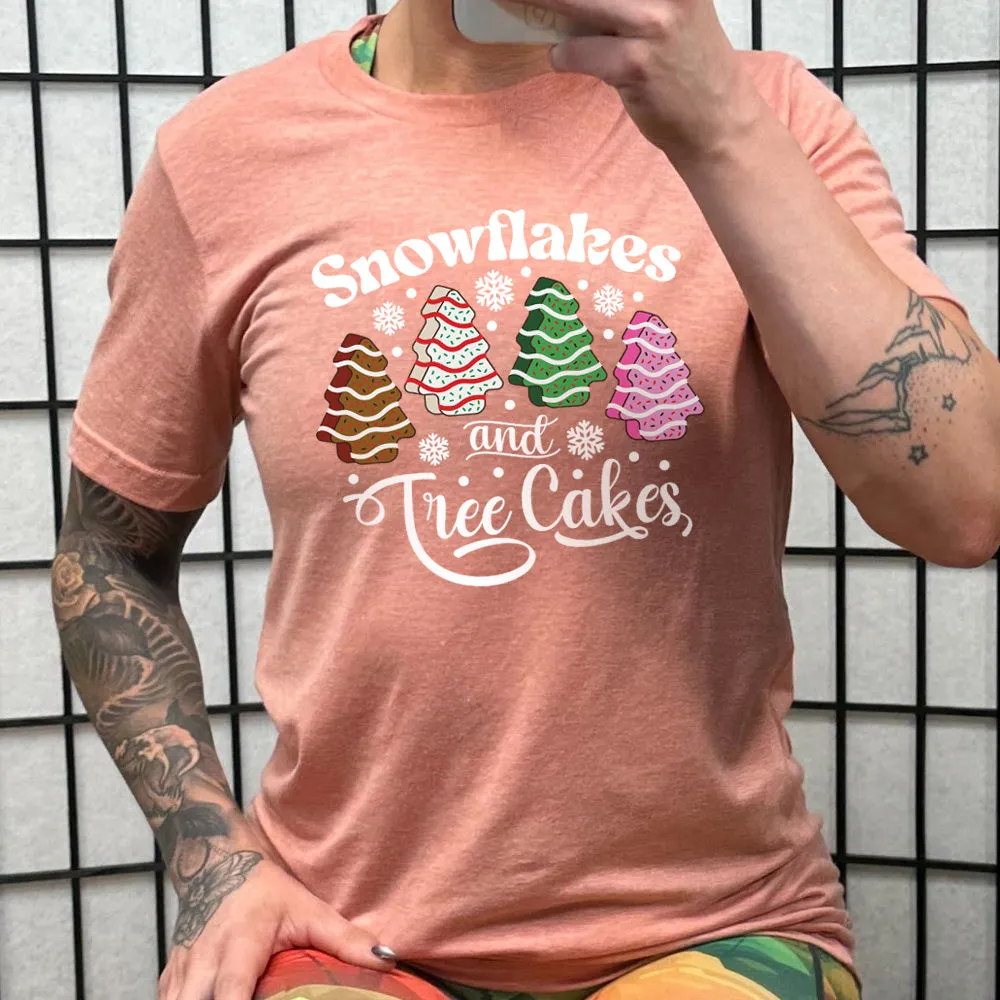 Snowflakes & Tree Cakes Shirt Unisex