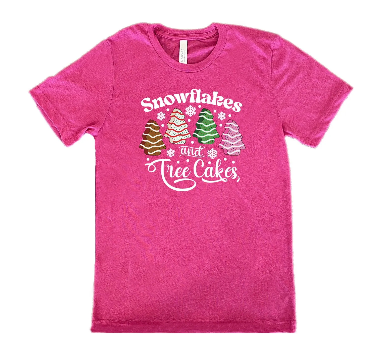 Snowflakes & Tree Cakes Shirt Unisex