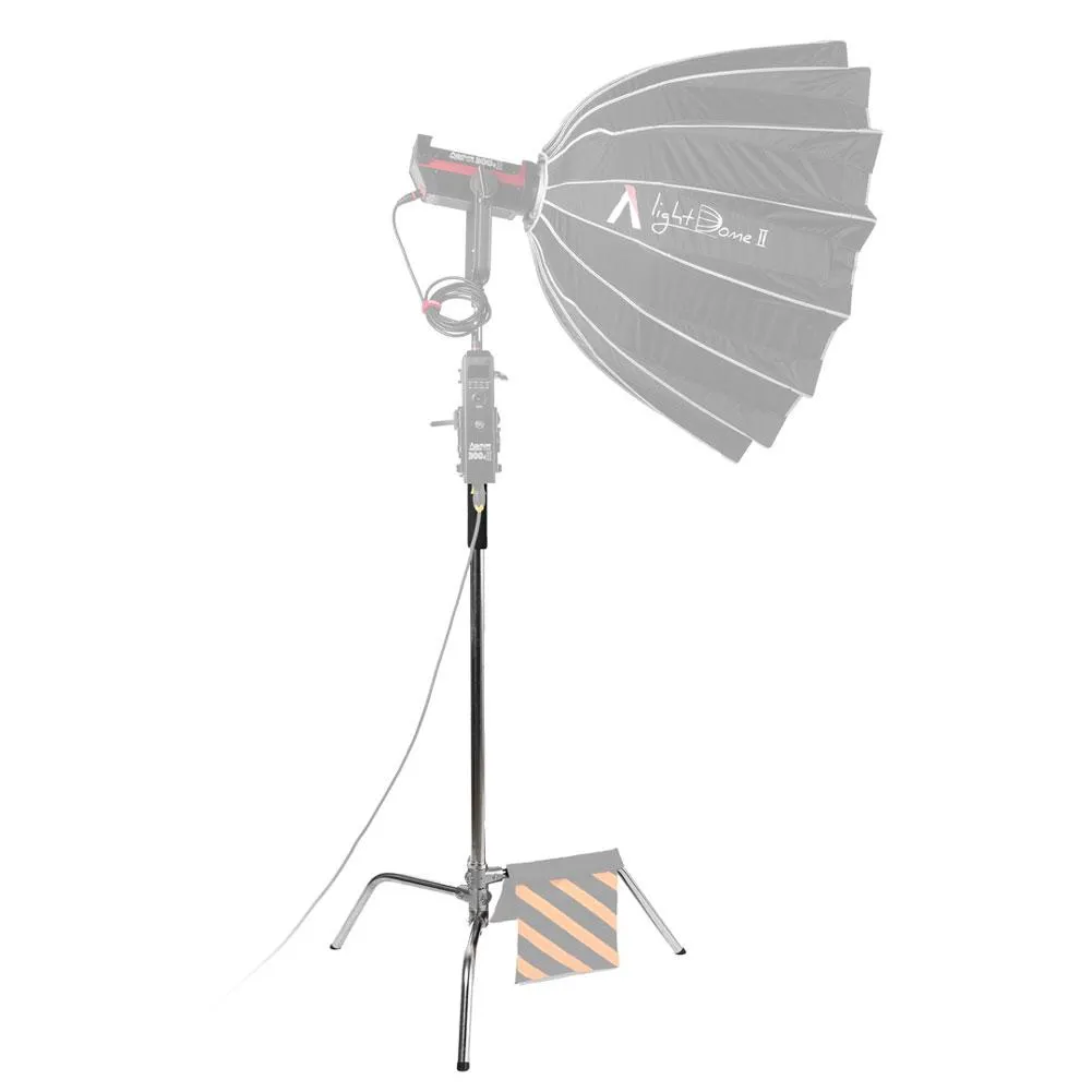 Spectrum Silver Heavy Duty Photographic C-Stand With Boom Arm (20kg Load) (DEMO STOCK)