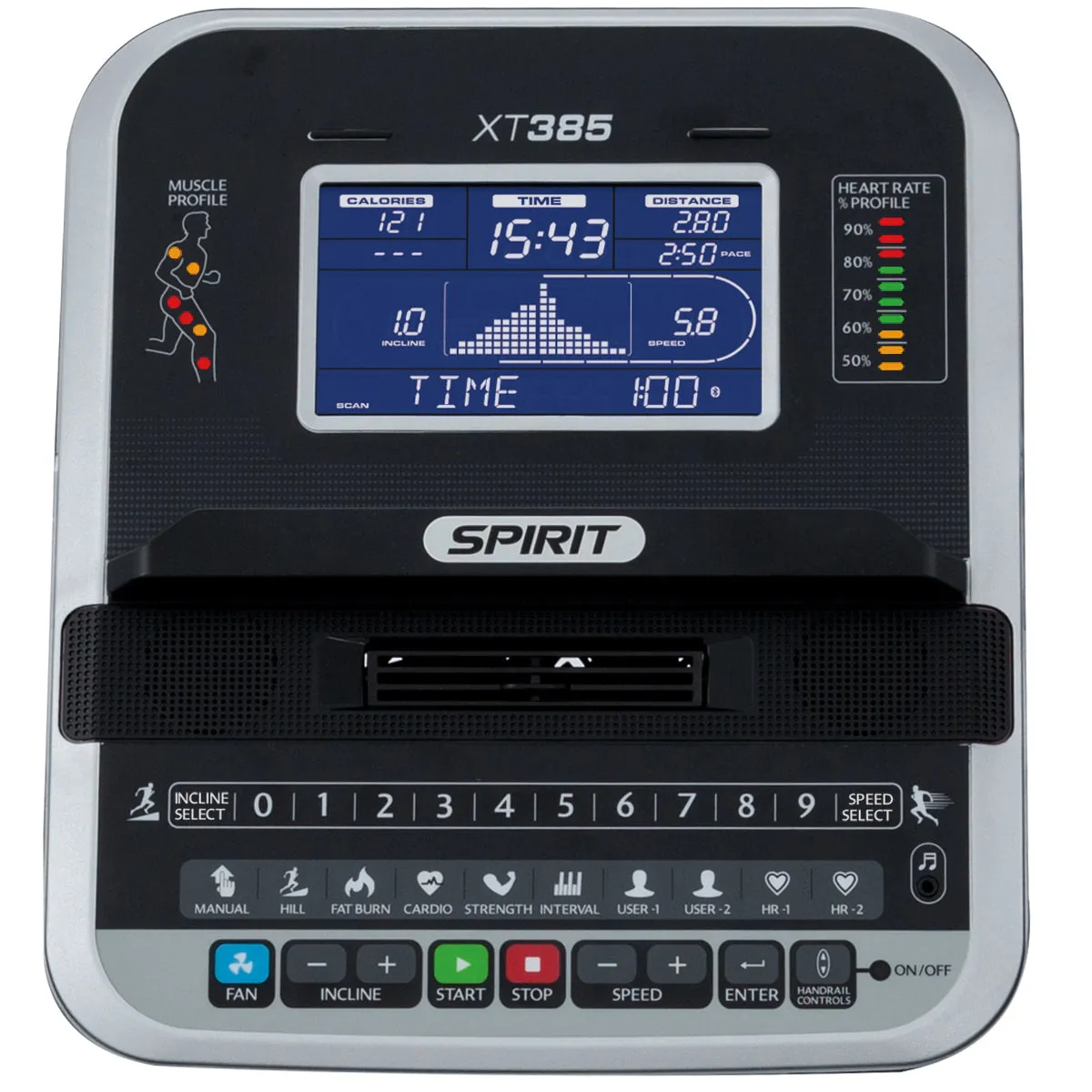 Spirit XT385 Treadmill