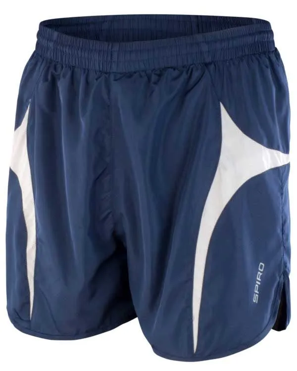 Spiro Men's Micro-Lite Running Shorts Black/Navy