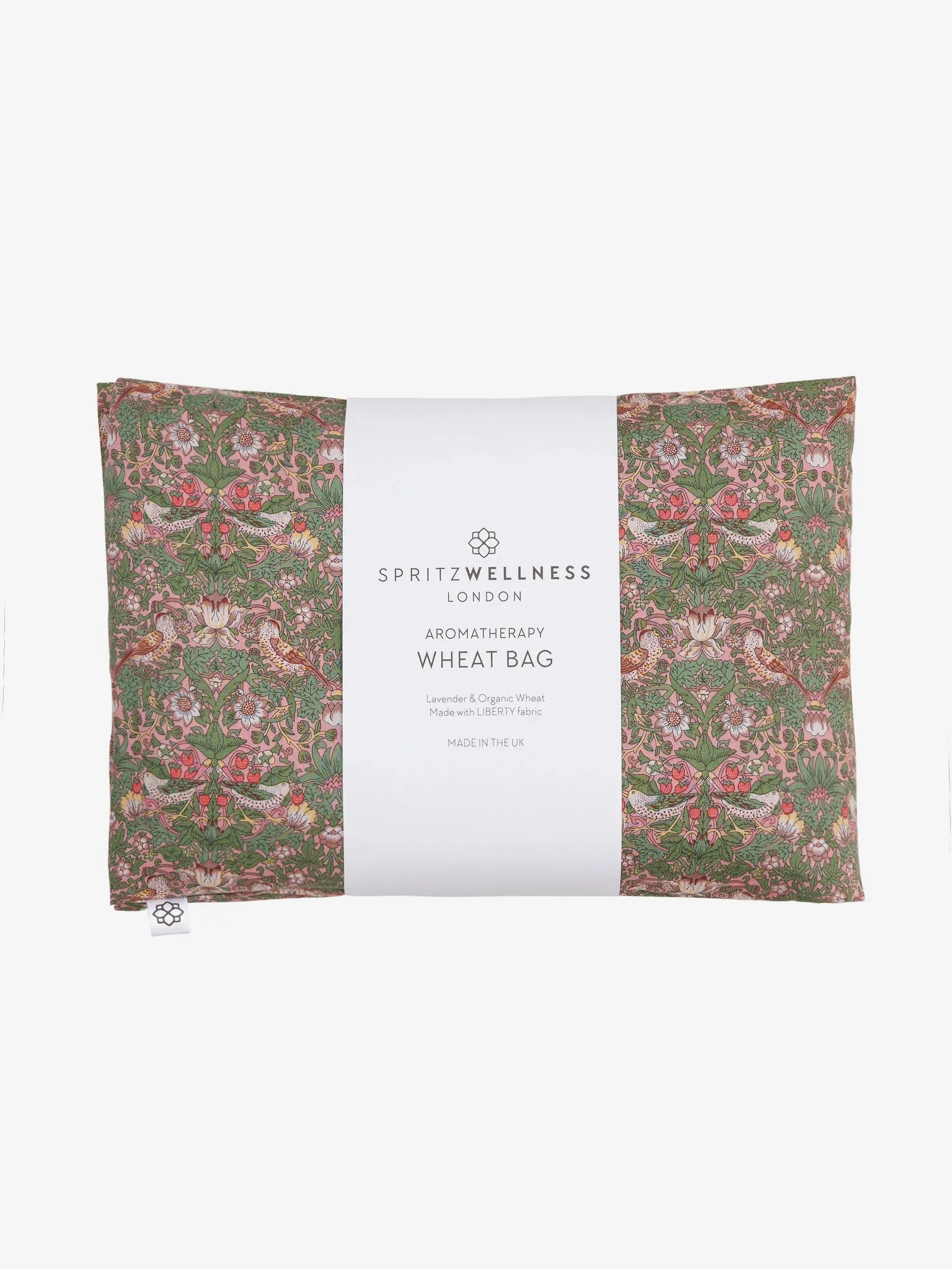 Spritz Wellness Liberty Print Aromatherapy Wheat Bag - Strawberry Thief Pink