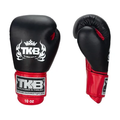 Top King Ultimate Velcro TKBGUV KIDS MUAY THAI BOXING GLOVES Cowhide Leather 6 oz 6 Colours