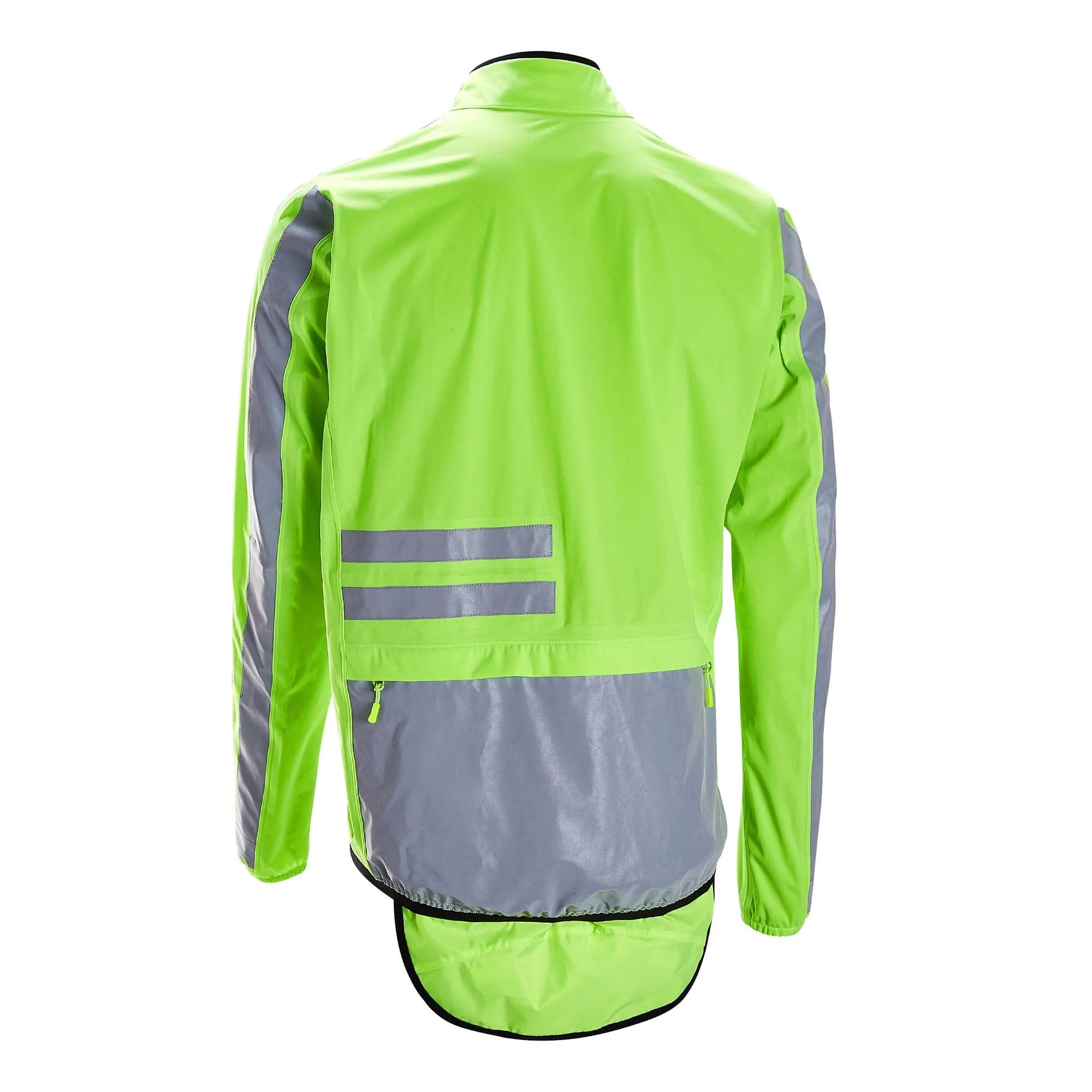 Triban RC500 High-Visibility Showerproof Cycling Jacket Men's