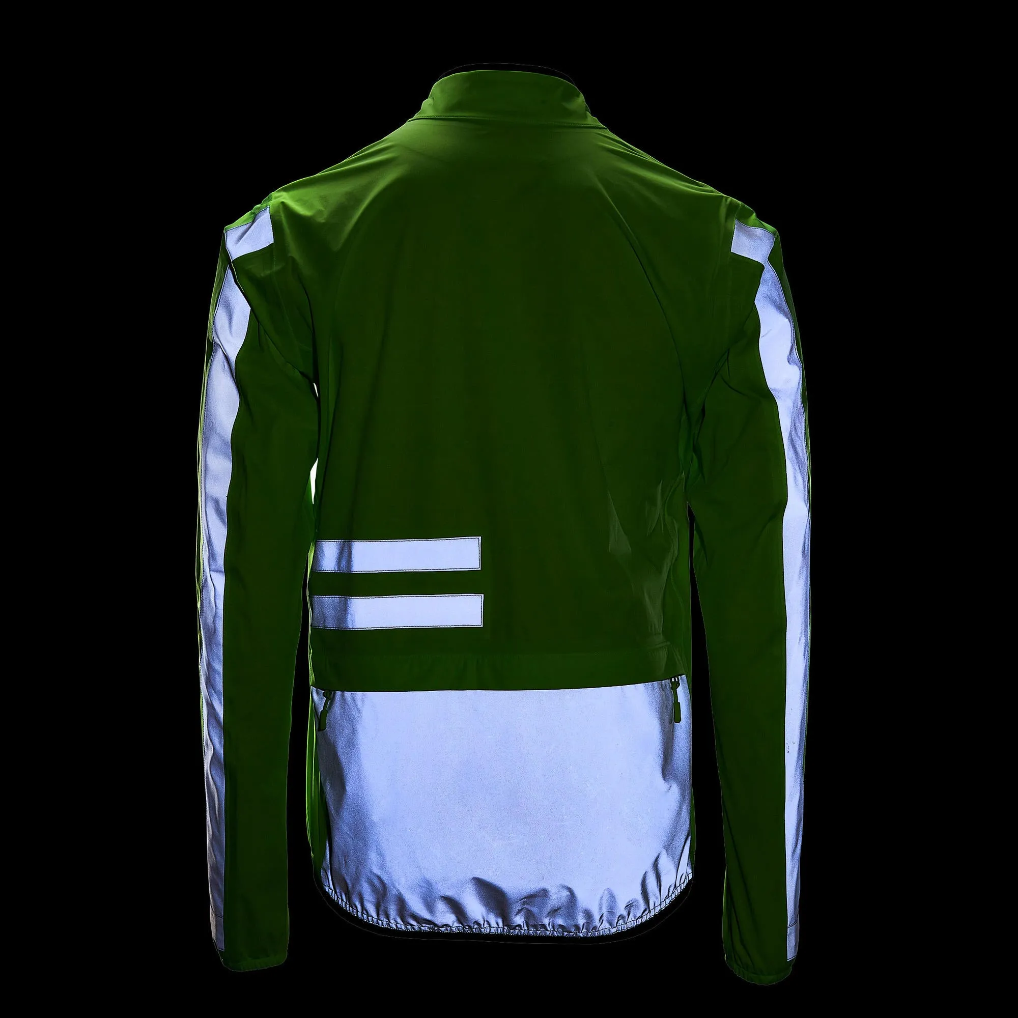 Triban RC500 High-Visibility Showerproof Cycling Jacket Men's