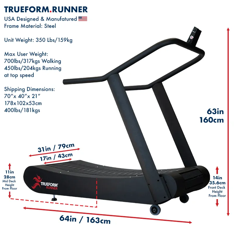 TRUEFORM.TRACK™ Curved Treadmill