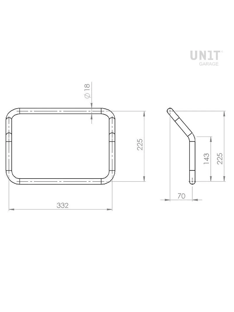 UNIT Garage ATLAS Racks - Blank DIY Loops