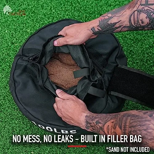 WOLF TACTICAL Sandbag Workout Bag Sand Bags for Weight Training Workout Sandbag Fitness Sand Bag (150 LB)