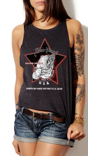 Women's Black Star Rider Tank