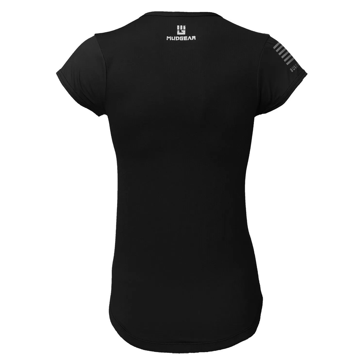 Women's Fitted Performance Shirt - Short Sleeve (Black)